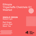 Ethiopia Yirgacheffe Chelchele G1 Washed