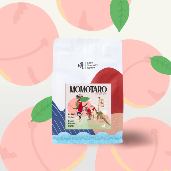Roasted Coffee Beans: Momotaro Blend 桃太郎 – Soon Specialty Coffee