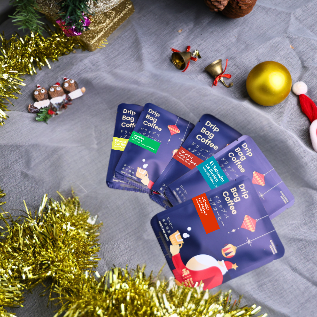 Drip Coffee Box -  XMAS SPECIAL SINGLE ORIGIN 5 IN 1